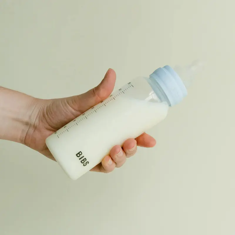 Biberon sans BPA 270ml avec tétine en silicone Blush