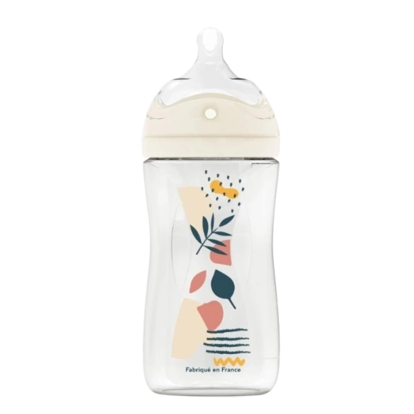 xx Biberon Tétine Multi-Perforée Anti-Colique Rose 270 ml