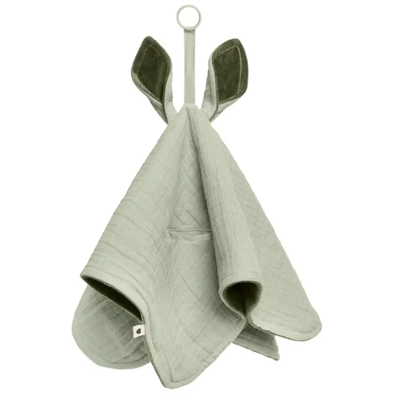 BiBS - Doudou - Kangourou Sage - 100% coton