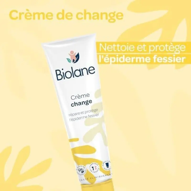 Crème Change Dermo-Pédiatrie 100ml Protège et Répare les Irritations du Siège Bébé