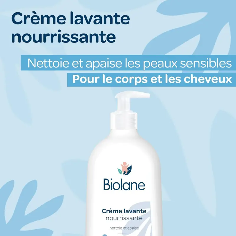 BIOLANE Gel Lavant Surgras 750ml  Corps et Cheveux Bébé