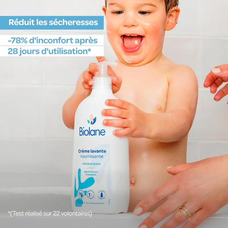 BIOLANE Gel Lavant Surgras 750ml  Corps et Cheveux Bébé