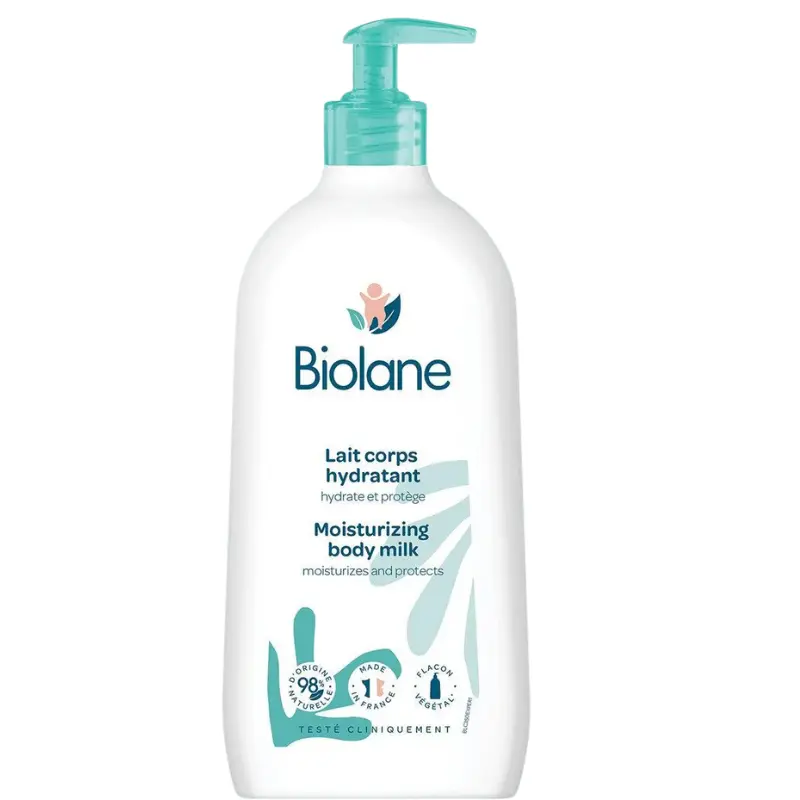 xx Biolane Lait Corporel Hydratant 750 ml  Soin Doux et Nourrissant pour la Peau de Bébé