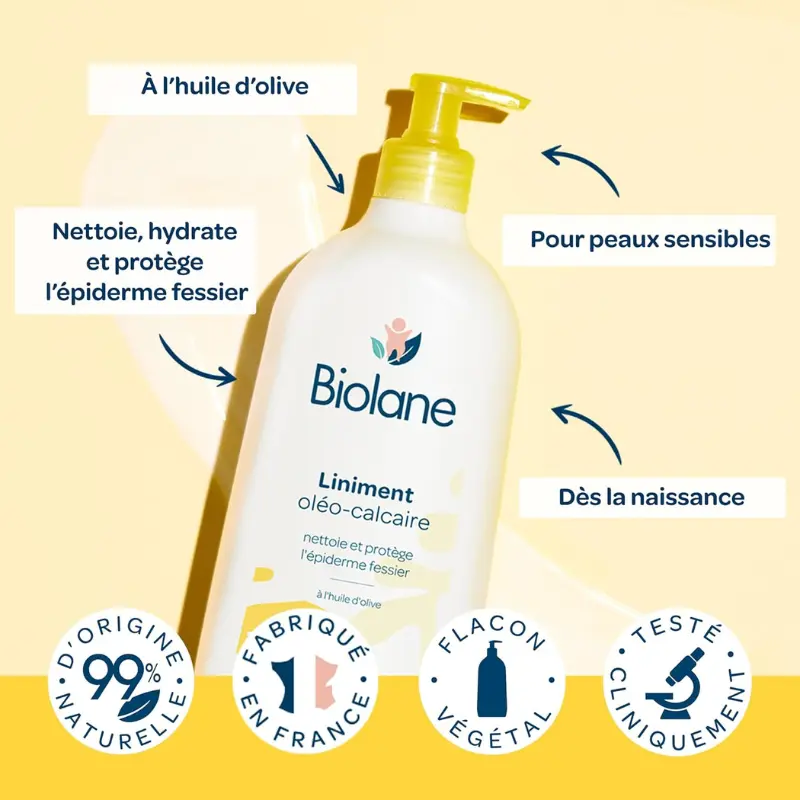 BIOLANE Liniment Oléo-Calcaire Bébé  300ml