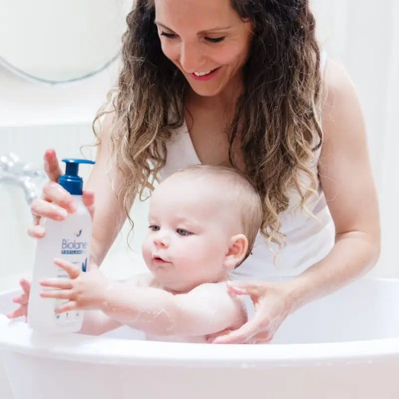 BIOLANE Topilane AD Crème Lavante Apaisante 350ml Peaux Très Sèches et à Tendance Atopique