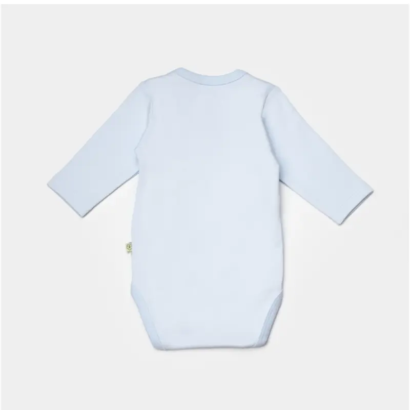 Body bébé fleuri Biorganic Love 56011 Écru