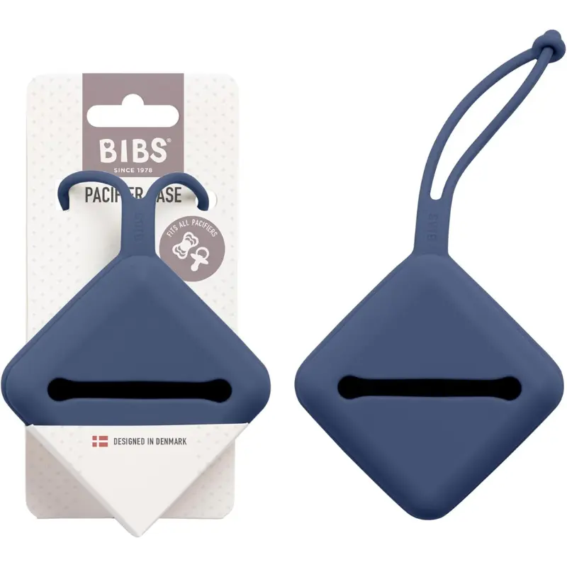 xx Boîte pour sucettes de BIBS – Steel Blue