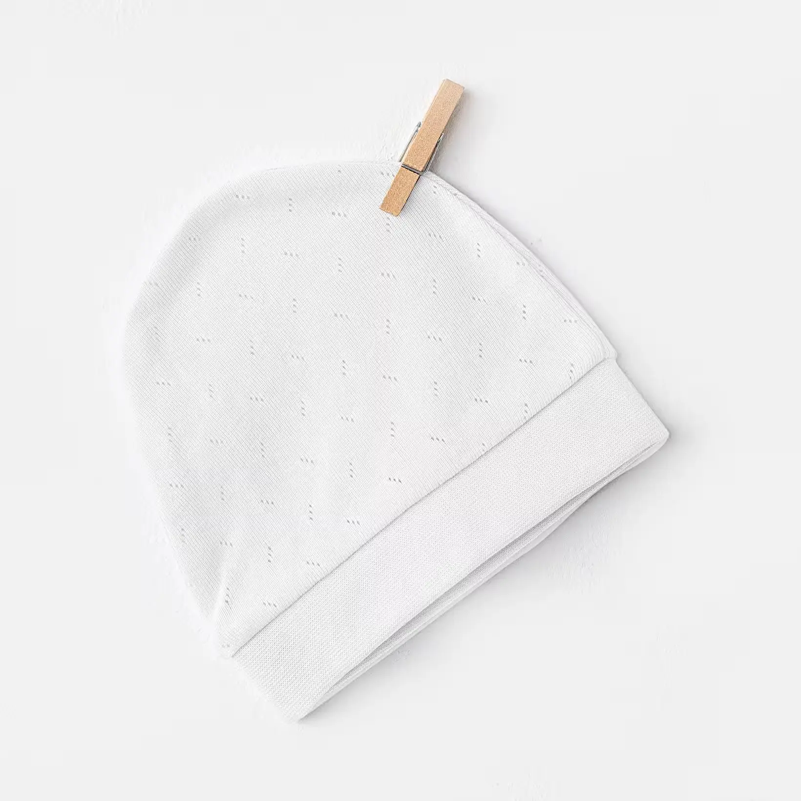 xx Bonnet bébé basique AC25558 Blanc