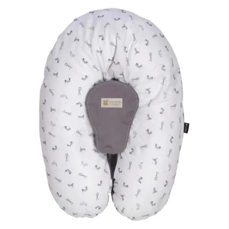 xx Candide Coussin Multirelax Jersey 3en1 - Coton Lapin