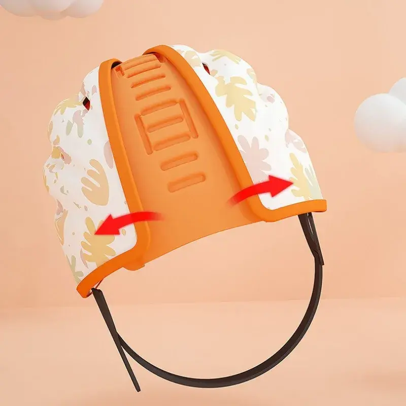 Casque de protection pour bébé Orange