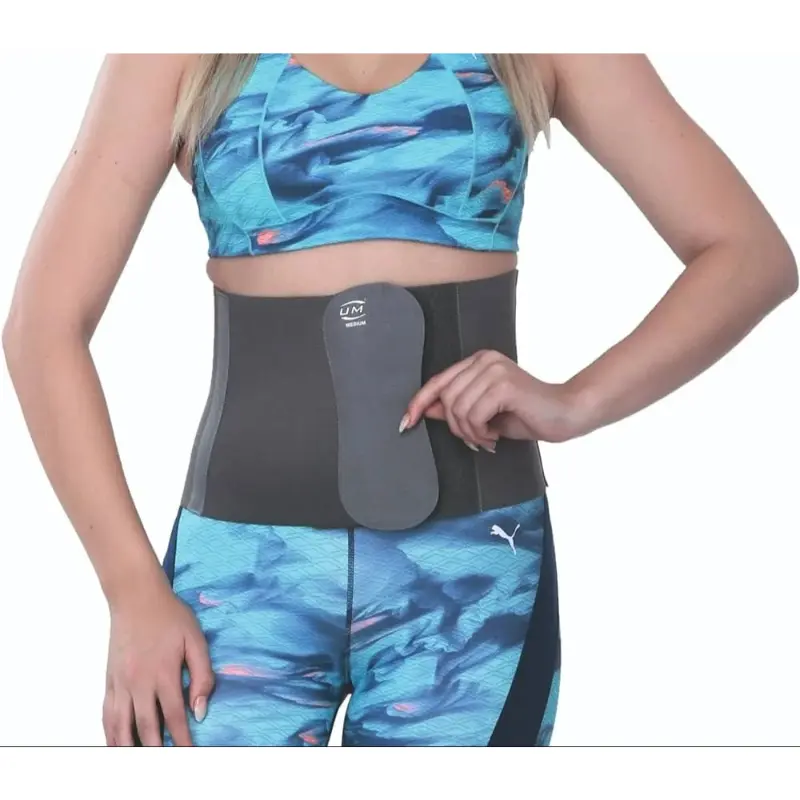 Ceinture abdominale flexible en polyester UM