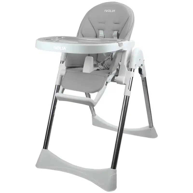 Chaise haute B1 Gris – IVOLIA