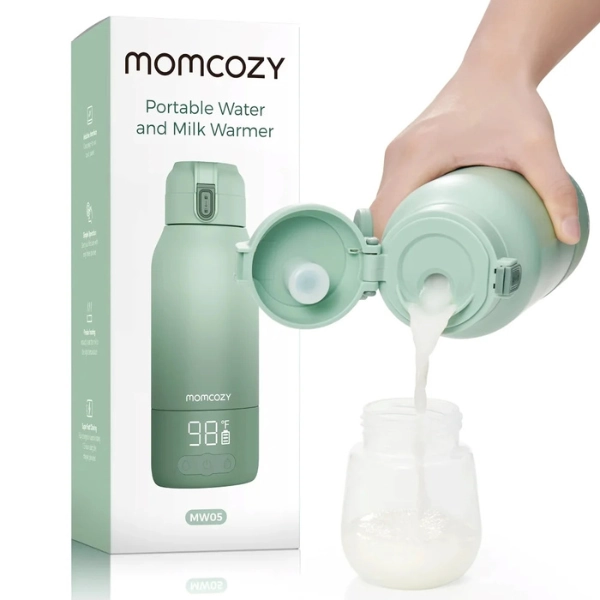 xx Chauffe biberon portable 2 en 1 eau et lait maternel Momcozy