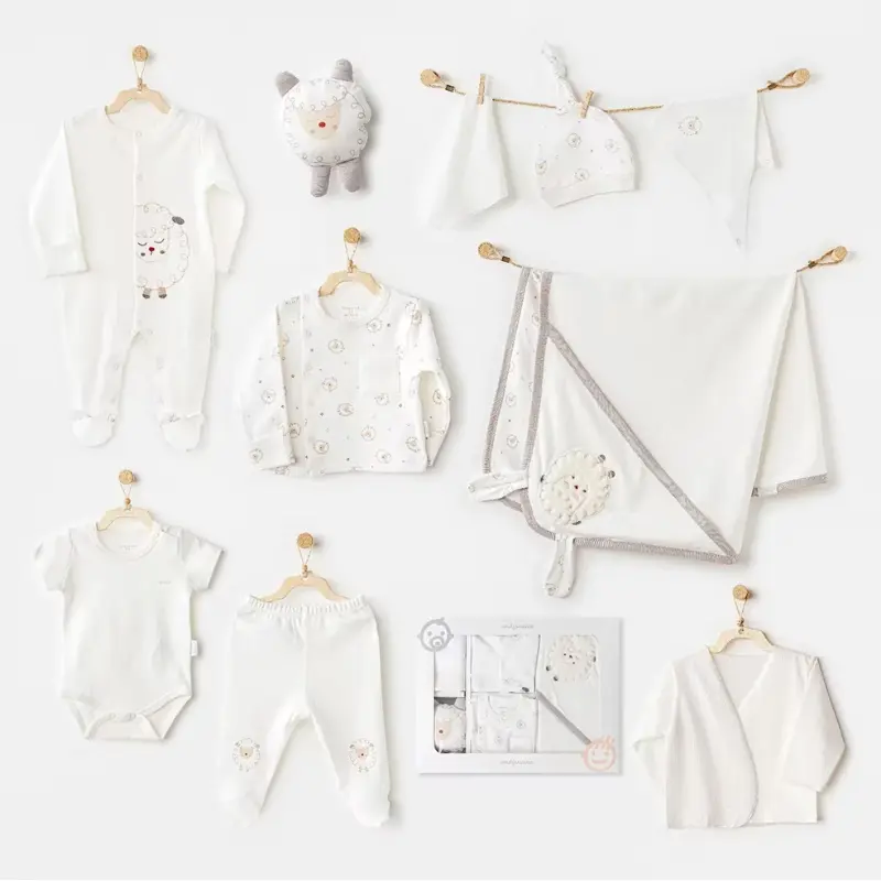 Coffret de sortie d'hôpital pour bébé garçon 10 pièces Andywawa AC25561