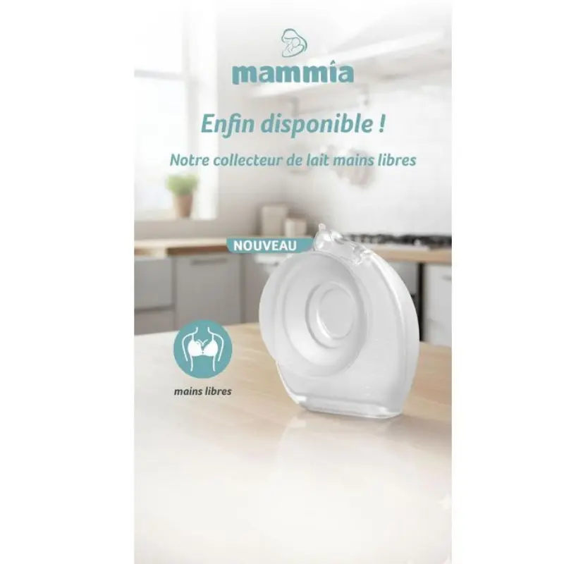 Collecteur de lait maternel libre Mammia 100 ml