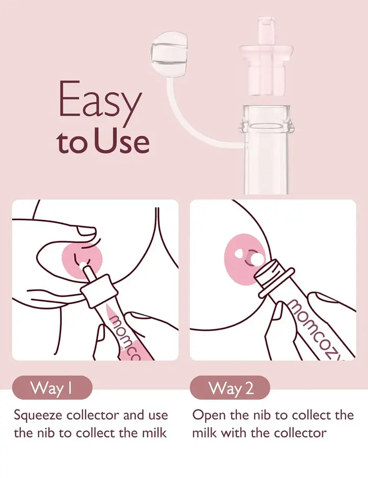 Collecteur de lait maternel réutilisable Momcozy Colostrum