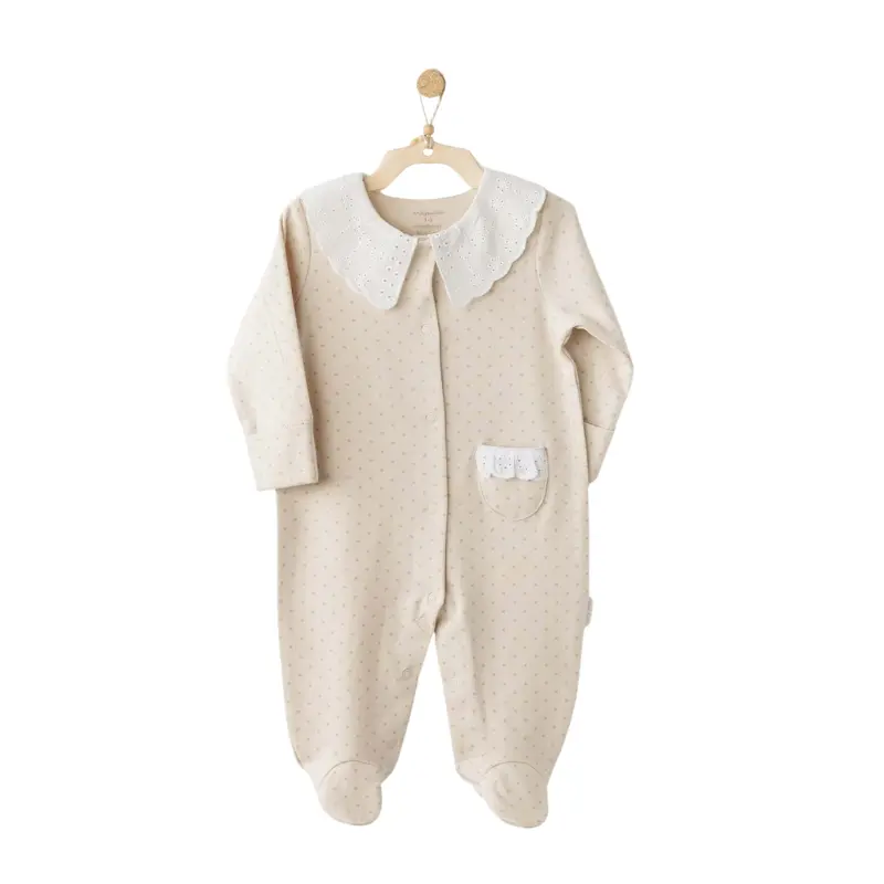 xx Combinaison Andywawa AC26045 – You Are Special – Beige en Coton Doux pour Bébé