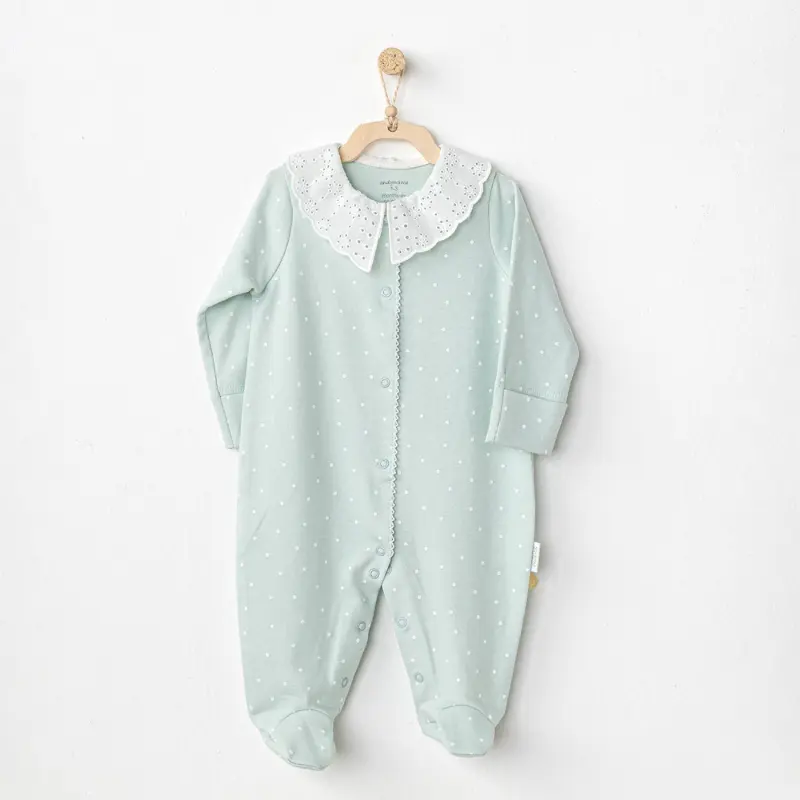 xx Combinaison Andywawa pour bébé fille, vert canard