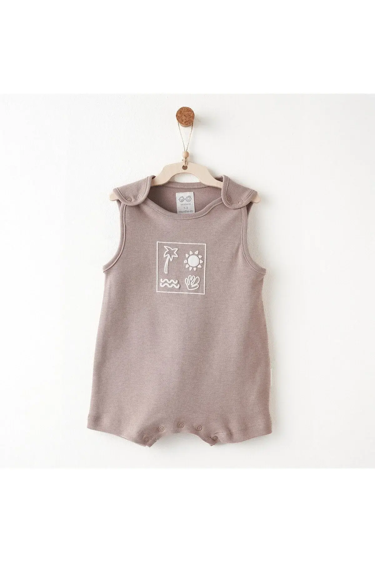 Combinaison bébé Andywawa  Relax Time Beige