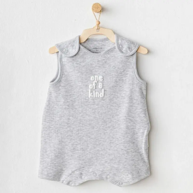 xx Combinaison bébé basique Andywawa 5 Gris chiné