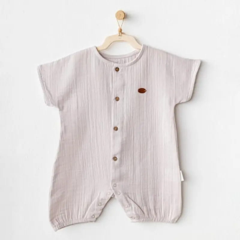 xx Combinaison bébé en mousseline Home AC25884Combinaison bébé en mousseline Home AC25884