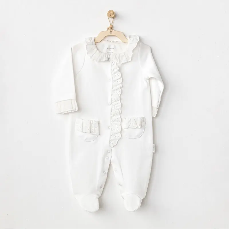 Combinaison bébé fille motif canard AC24595