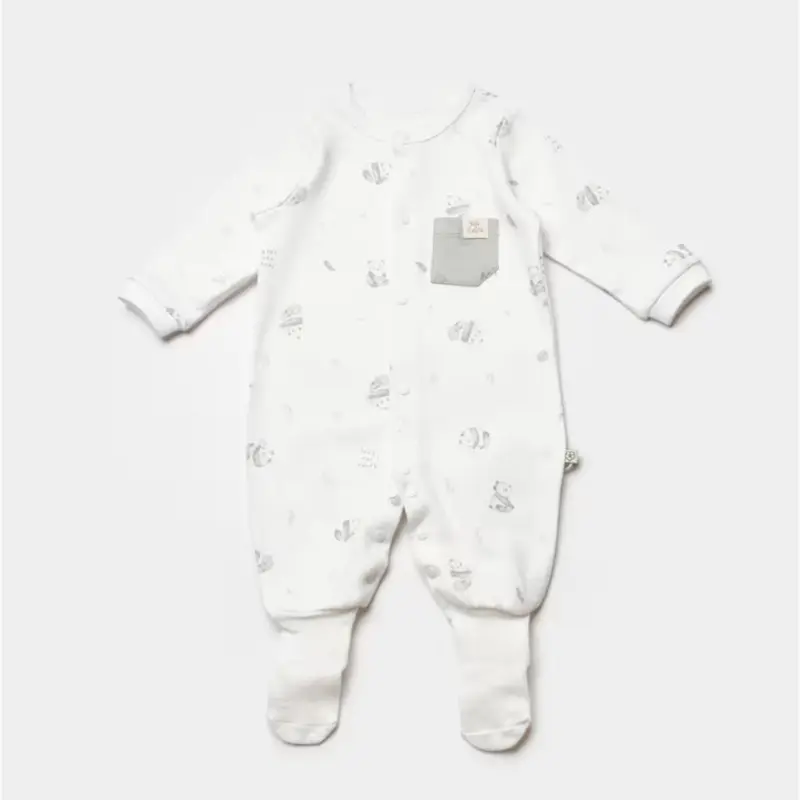 xx Combinaison bébé Vert- Biorganic