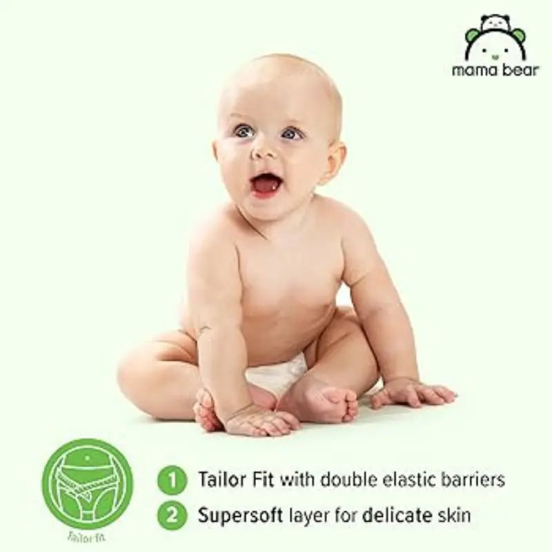 Couches Bébé Mama Bear Eco Taille 4 (7-14 kg) – Pack 48 pièces