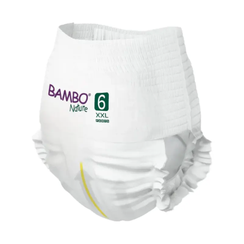 Couches-culottes Bambo Nature 6 (+18 kg) 18 unités