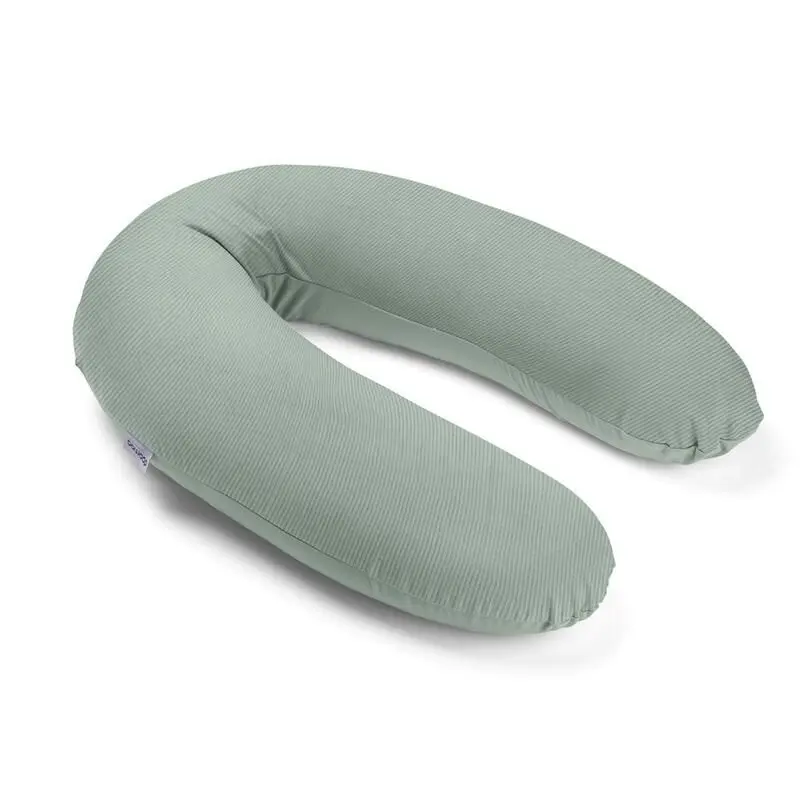 xx Coussin de maternité Buddy en velours côtelé vert - DOOMOO