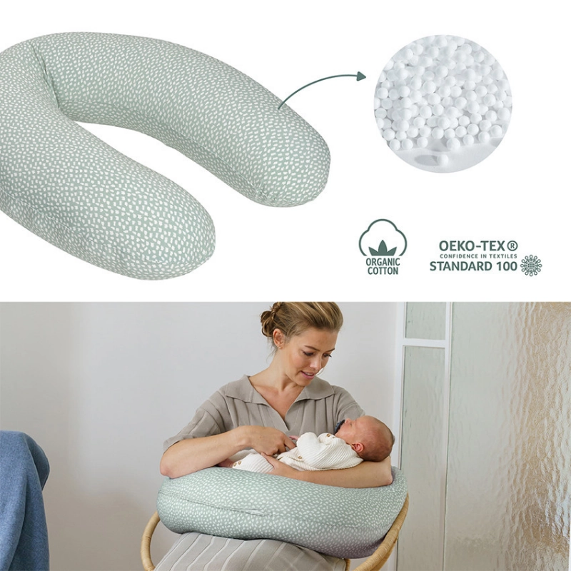 Coussin de maternité Doomoo Buddy cloudy kaki