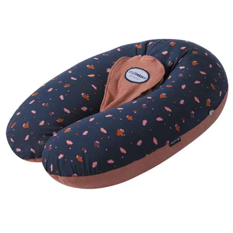 xx Coussin Multirelax jersey Fleurs - Cassonade - Candide