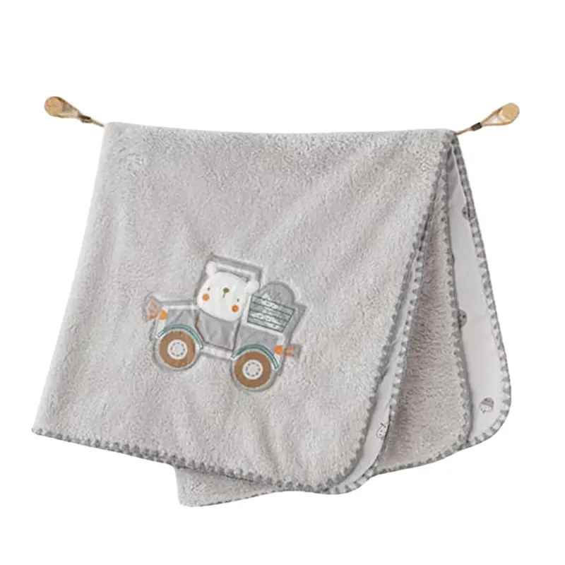 Couverture bébé Andywawa 90x85 Welsoft Hello Autumn AC26110
