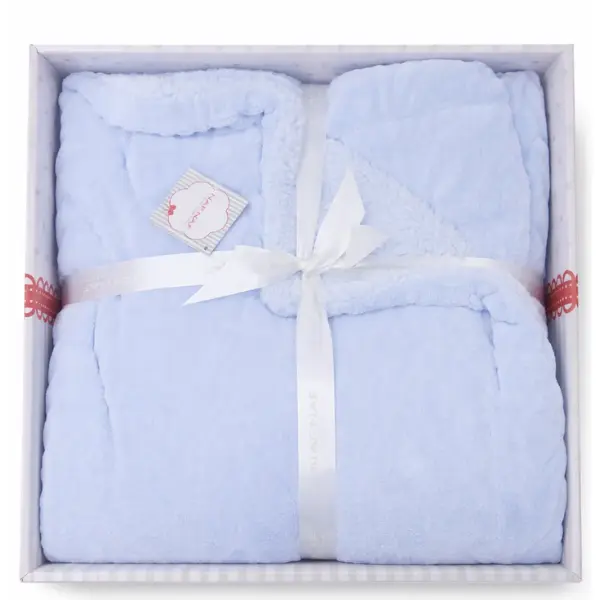 xx Couverture Bébé Ultra-Douce Naf Naf 110×140 cm – Bleu