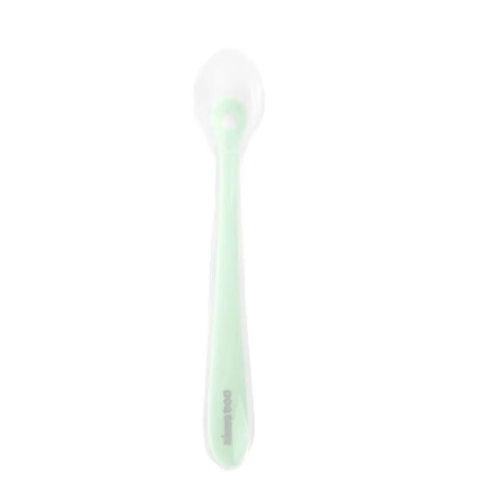 Cuillères en silicone Menthe 2 pièces