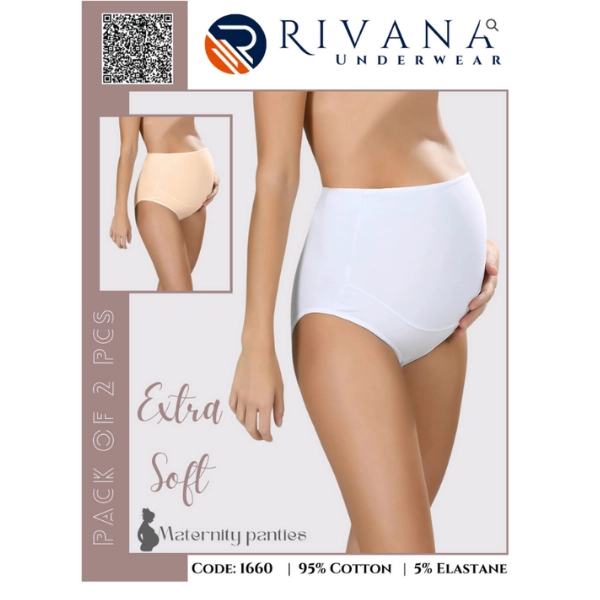 xx Culotte d'allaitement  packes 2 pcs - RIVANA UNDERWEAR 1660
