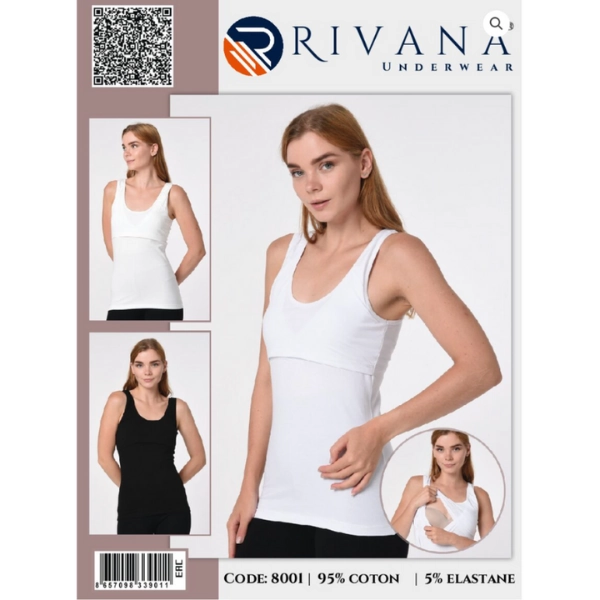 xx Débardeur  d'allaitement - RIVANA UNDERWEAR 8001