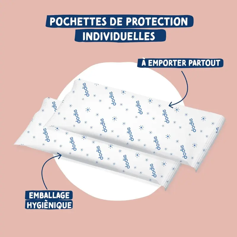 Coussinets d'Allaitement Jour Dodie Boîte de 50