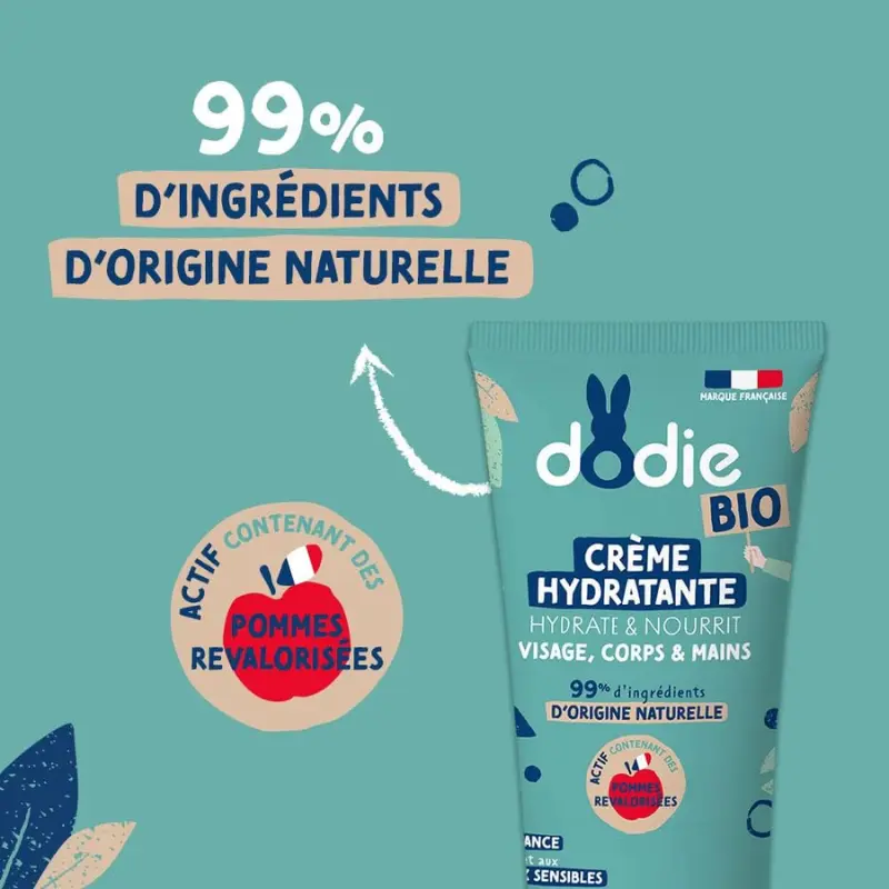 Crème Hydratante Bio Dodie 75ml