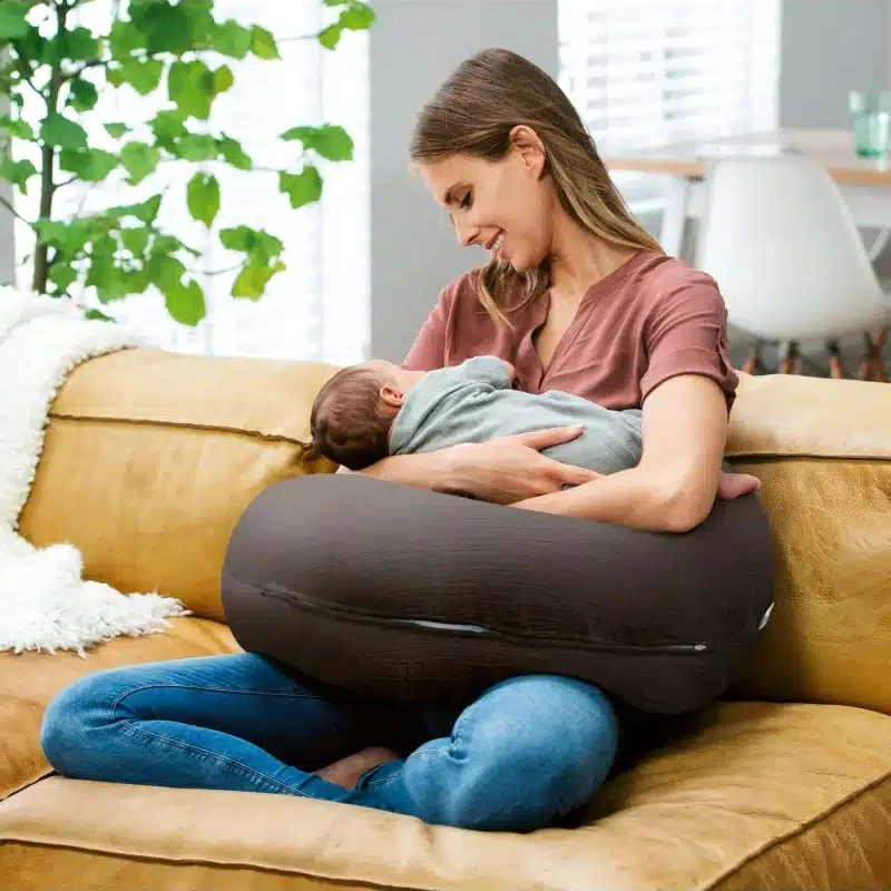 Doomoo Coussin D’Allaitement et Maternité COMFY BIG Tetra Gris