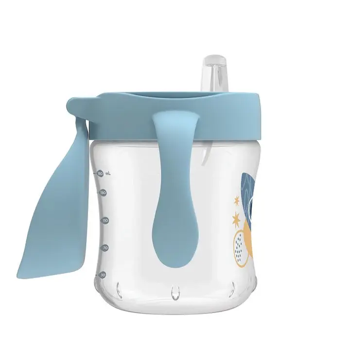 Dr Brown's Bec Souple pour enfant Tasse avec poignées, Blue