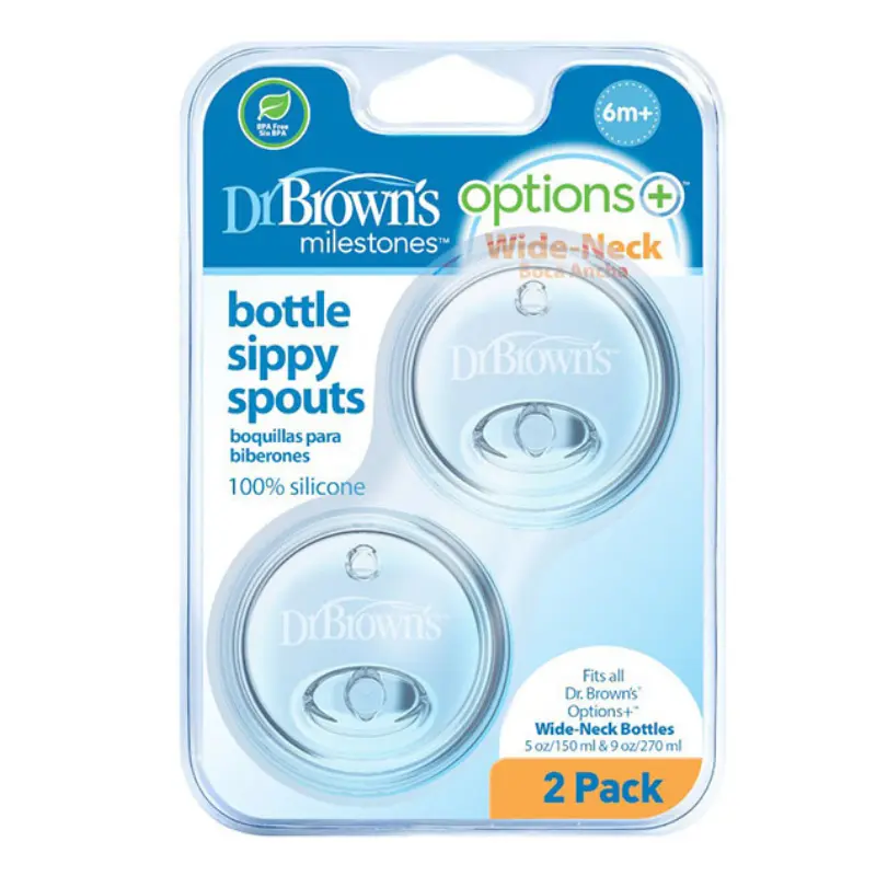 Dr browns Pack de 2 tetines  6m+