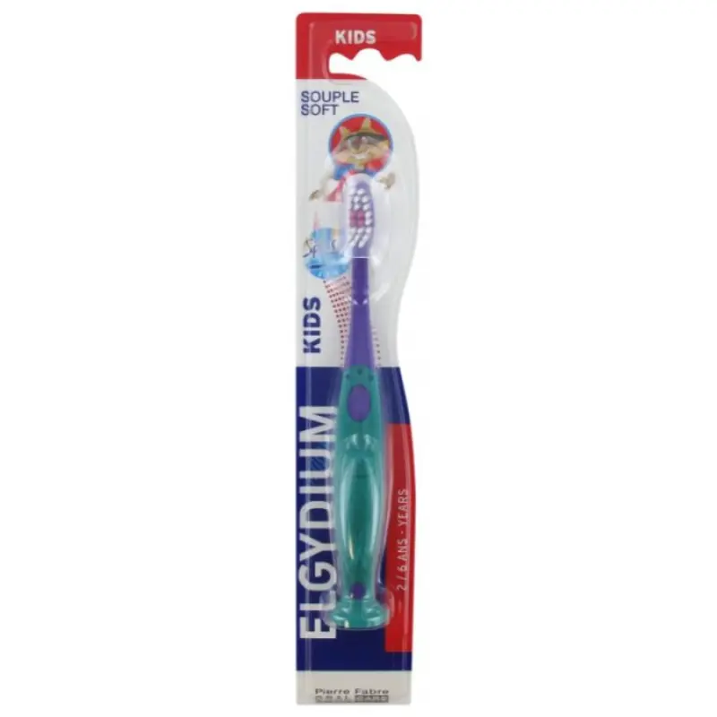 ELGYDIUM Kids 2/6 ans - brosse à dents enfant