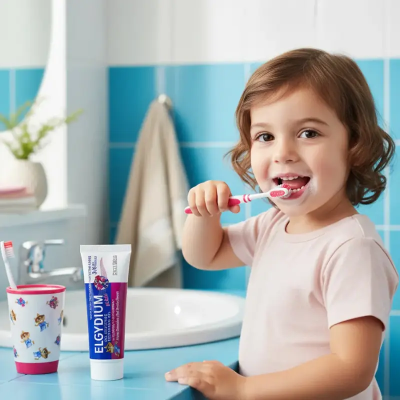 Elgydium Kids Dentifrice Grenadine - 3-6 Ans