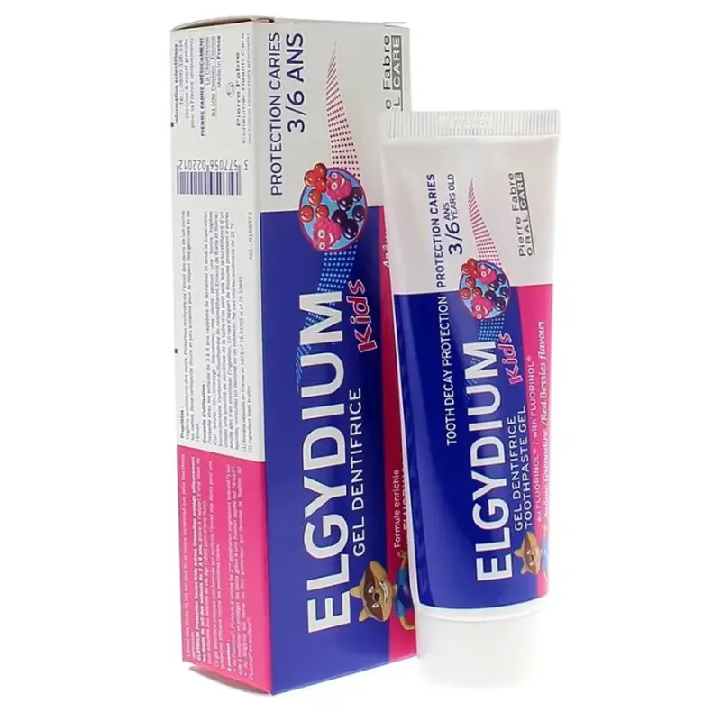 Elgydium Kids Dentifrice Grenadine - 3-6 Ans