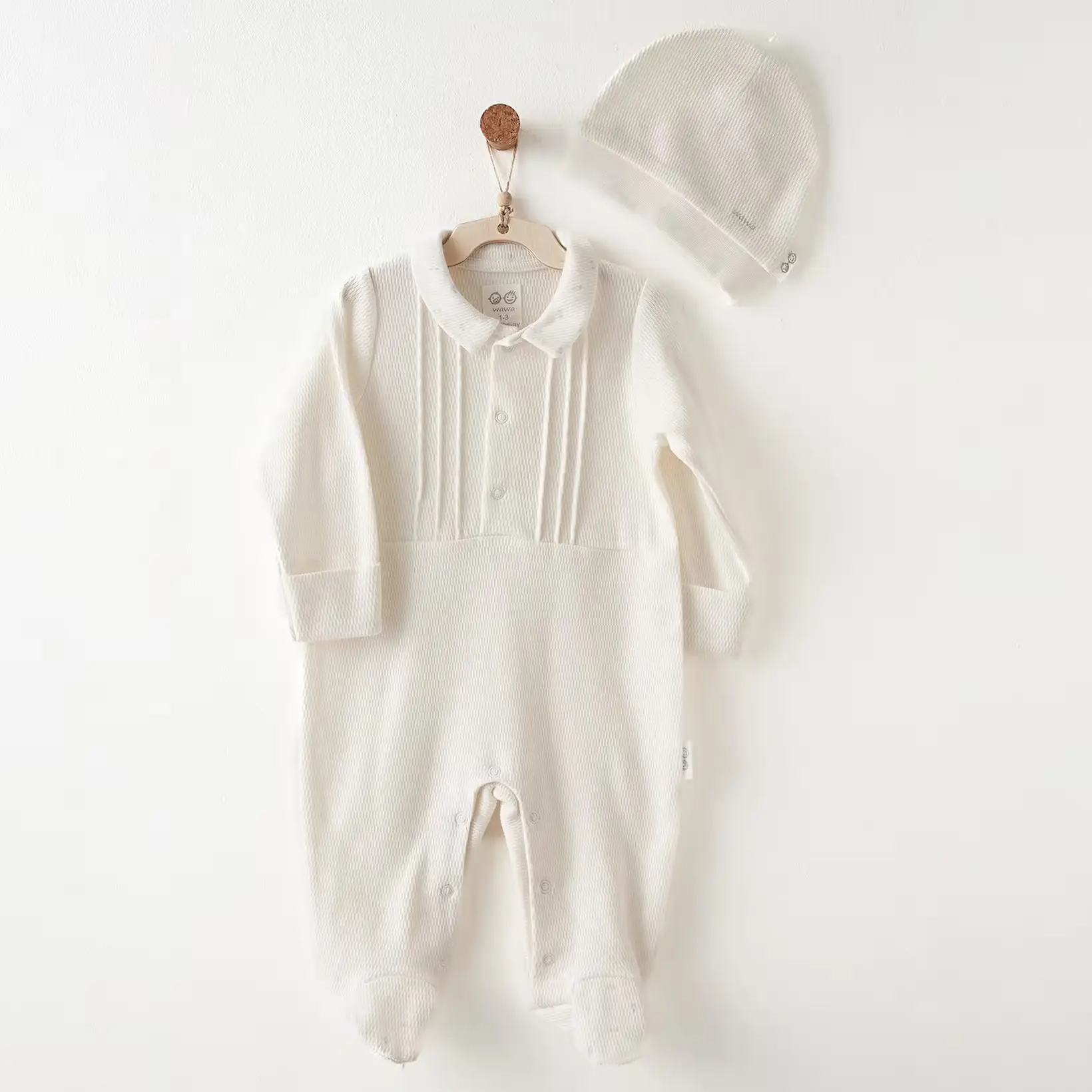 Ensemble barboteuse bébé garçon ANW-AC26703