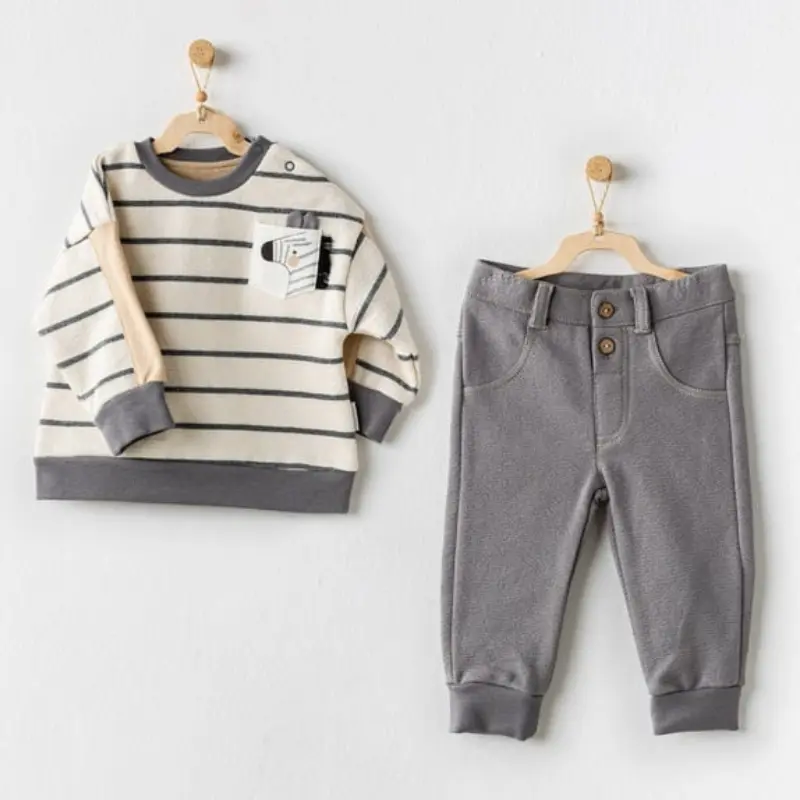 xx Ensemble bébé 2 pièces Andywawa Petit Zèbre AC24153