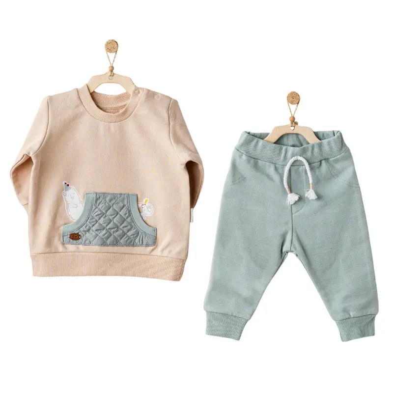 xx ENSEMBLE BÉBÉ 2 PIÈCES FÊTE DE CIRQUE andywawa ac25006