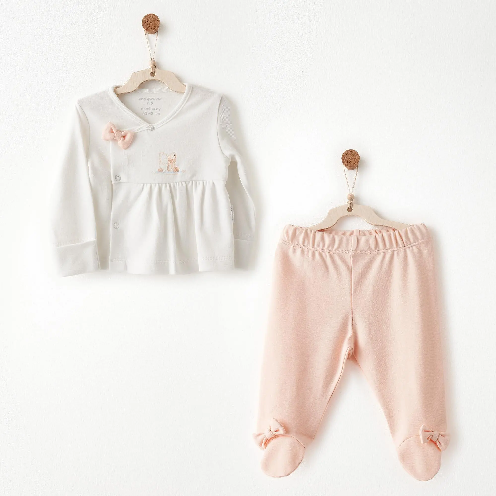 Ensemble body bébé fille, 2 pièces ANW-AC26534