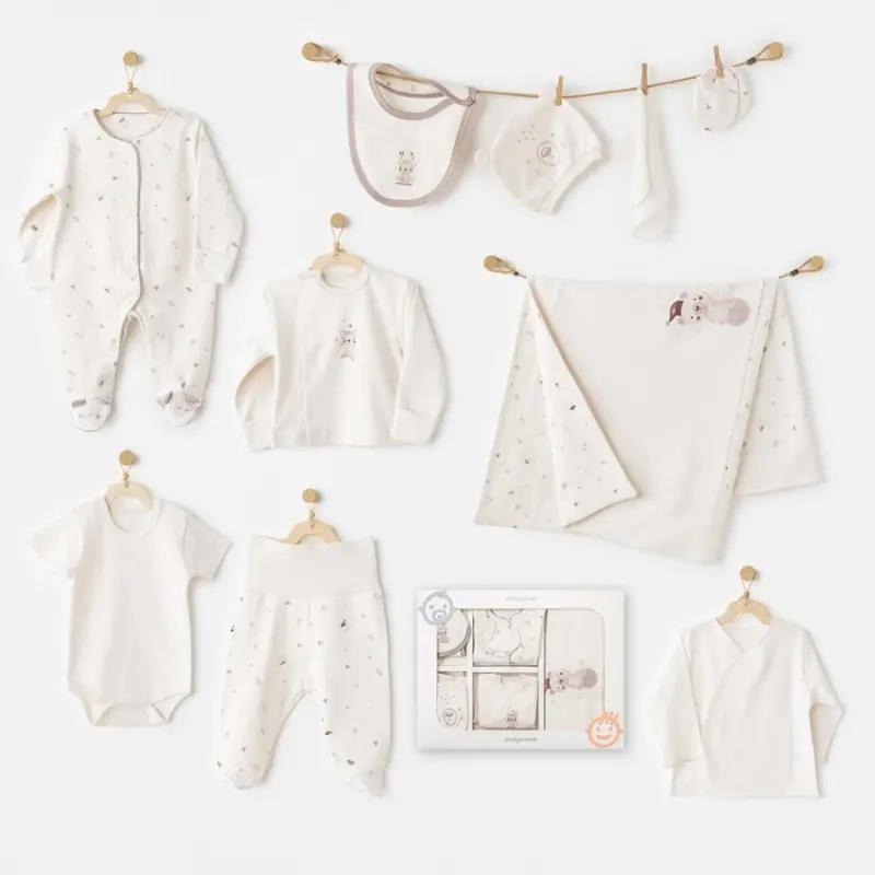 xx Ensemble de 10 pièces pour nouveau-né garçon AC26181 Andywawa